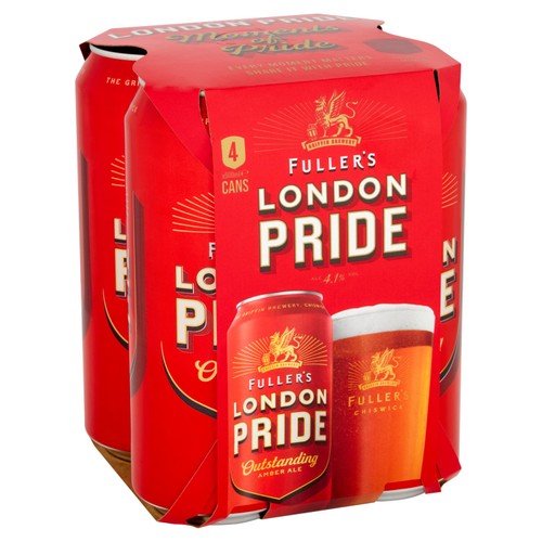 Fuller's London Pride Amber Ale Beer Lager Cans