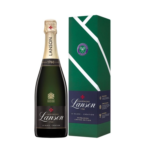 Champagne Lanson Le Black Creation Wimbledon Edition
