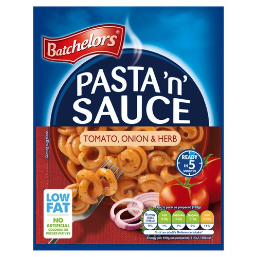Batchelors Pasta N Sauce Tomato, Onion & Herb