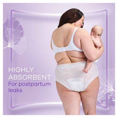 Always Discreet Postpartum and Adult Incontinence Pants Size L