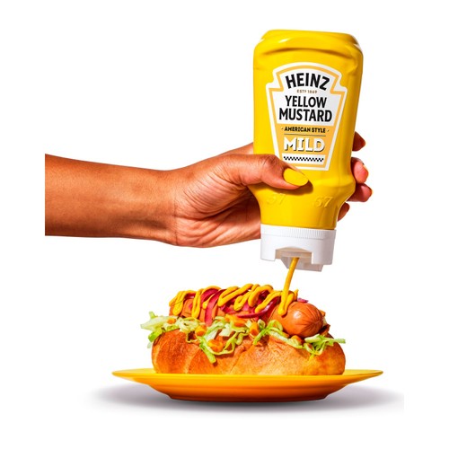 Heinz Yellow Mustard Mild 400ml