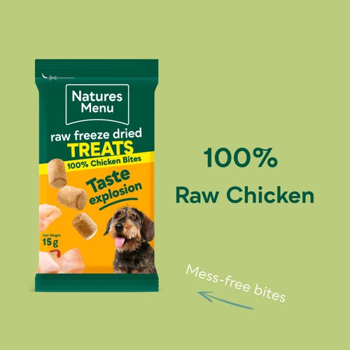 Natures Menu Raw Freeze Dried Chicken Bites