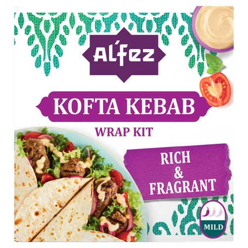 Al'Fez Kofta Kebab Wrap Kit