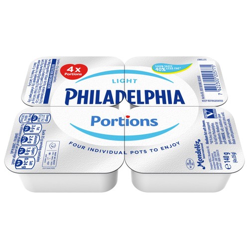 Philadelphia Light Soft Cream Cheese Snacks Mini Tub