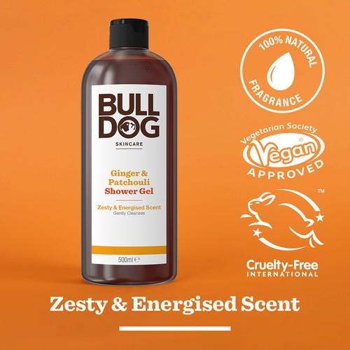 Bulldog Mens Ginger Patchouli Shower Gel