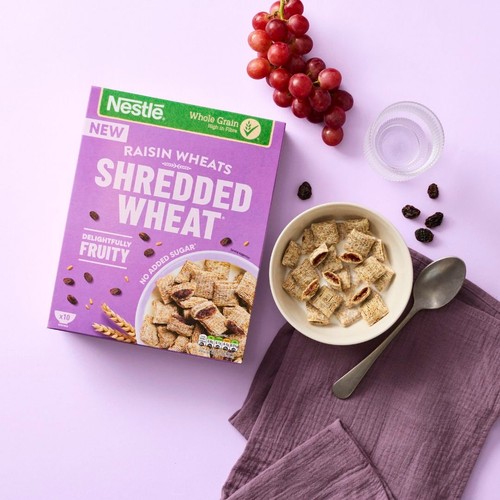Shredded Wheat Bitesize Raisin Wheats Breakfast Cereal