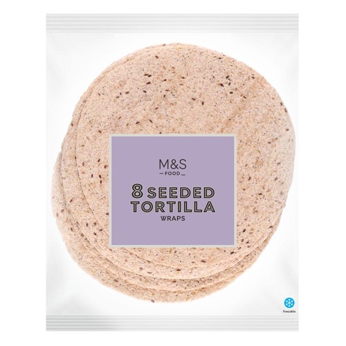 M&S Seeded Tortilla Wraps