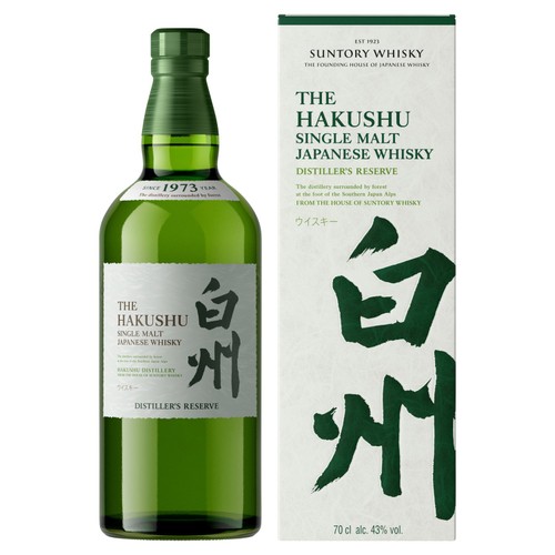 Hakushu Suntory Single Malt Japanese Whisky