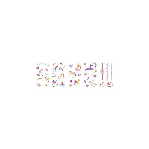 Avenir Unicorn Nail Stickers And Tattoos