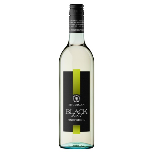 McGuigan Black Label Pinot Grigio, 75cl McGuigan Black Label Pinot Grigio, 75cl