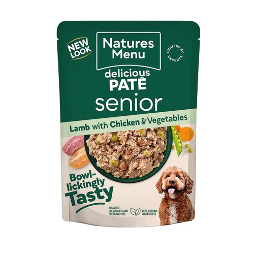 Natures Menu Senior Lamb with Chicken, Veg & Rice Dog Food
