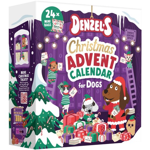 Denzel's Christmas Jumbo Advent Calendar for Dogs