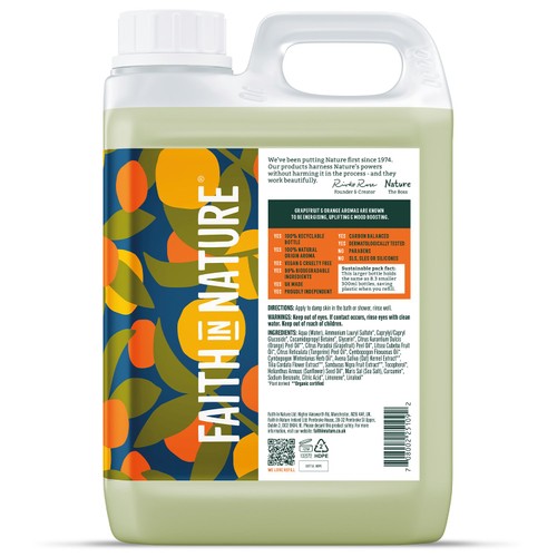 Faith In Nature Grapefruit & Orange Body Wash