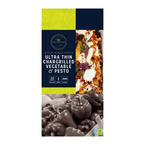 M&S Collection Ultra Thin Chargrilled Vegetable & Pesto Pizza