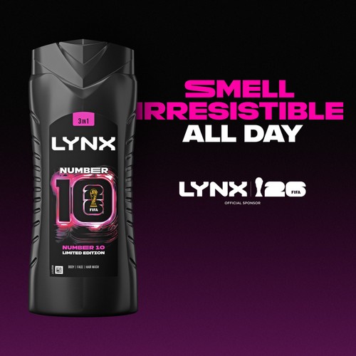 Lynx SG Number 10 FIFA Shower Gel