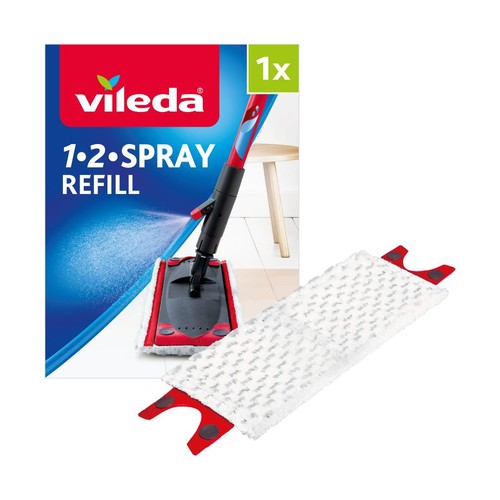 Vileda 1-2 Spray Microfibre Pads Refill