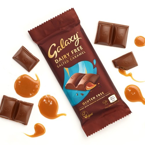 Galaxy Vegan Dairy Free Salted Caramel Chocolate