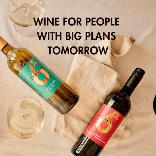 6Percent Mid-Strength Red Wine, Merlot and Cabernet Sauvignon 2024