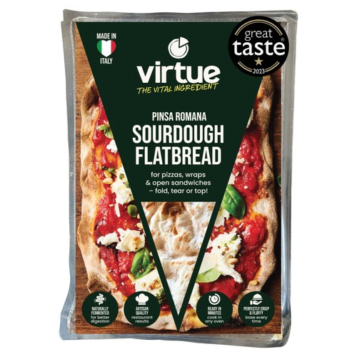 Virtue Pinsa Romana Sourdough Oval Flatbread
