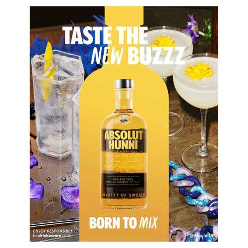 Absolut Hunni Honey Flavoured Swedish Vodka