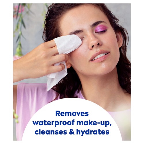 NIVEA Biodegradable Cleansing Face Wipes for Dry Skin 