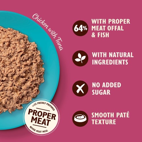 Lily's Kitchen Cat Smooth Chicken & Tuna Pate