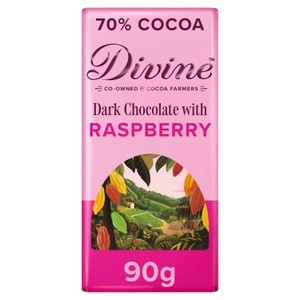 Divine 70% Dark Chocolate with Ginger & Orange