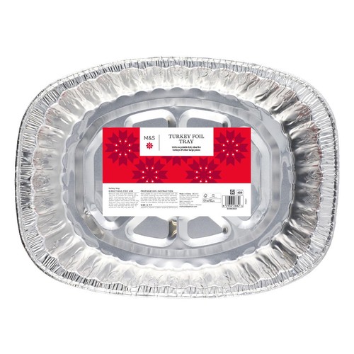 M&S Turkey Foil Tray