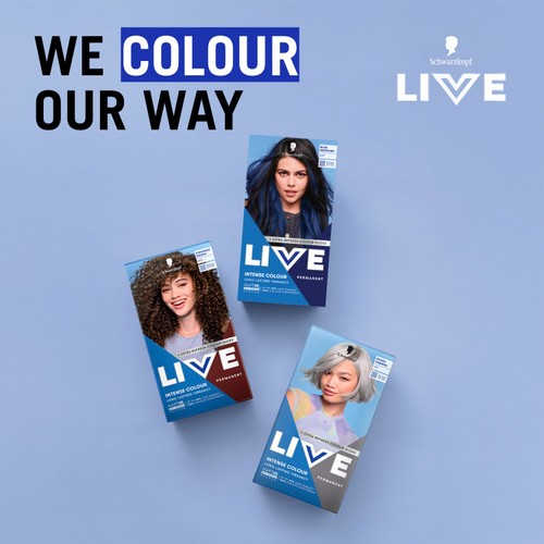 LIVE Intense Colour U67 Blue Mercury