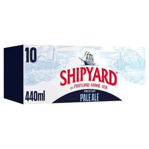 Shipyard American Pale Ale Beer Cans