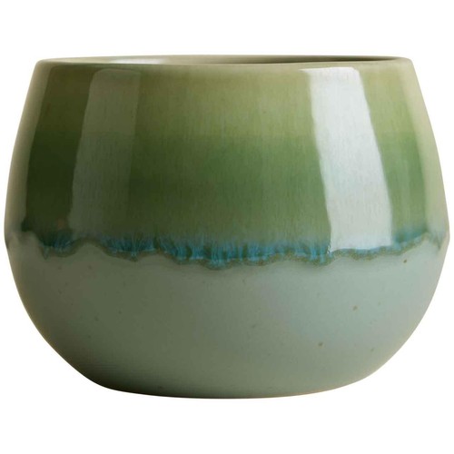 M&S Reactive Glaze Hug Mug, Green