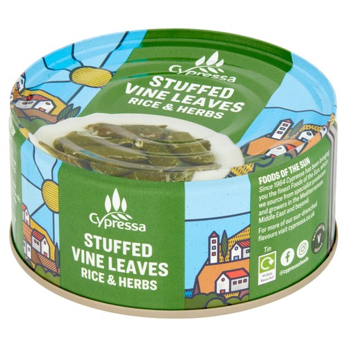 Cypressa Stuffed Vine Leaves with Rice & Herbs
