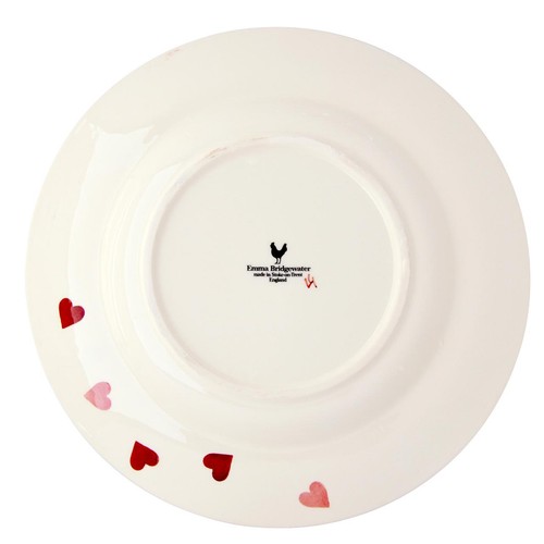 Emma Bridgewater Pink Hearts 10 1/2 Inch Plate  