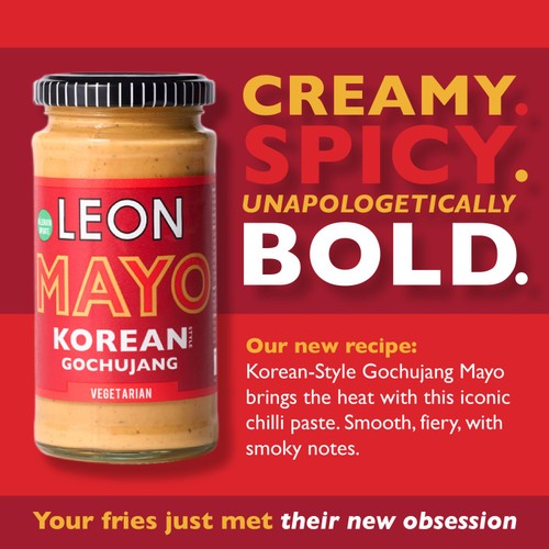 LEON Korean-Style Gochujang MAYO