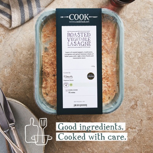 COOK Roasted Vegetable Lasagne for 4