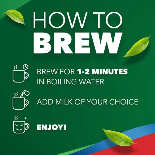 PG Tips 240 Black Tea Plant based biodegradable tea bags