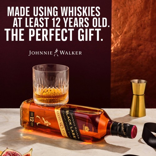 Johnnie Walker Black Label Sherry Cask Finish Blended Scotch Whisky