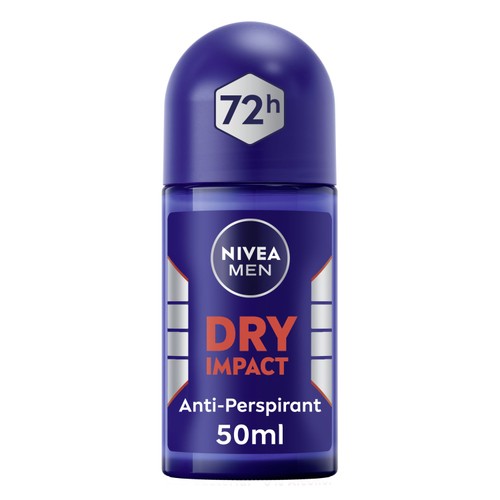 NIVEA MEN Dry Impact Anti-Perspirant Deodorant Roll-On 