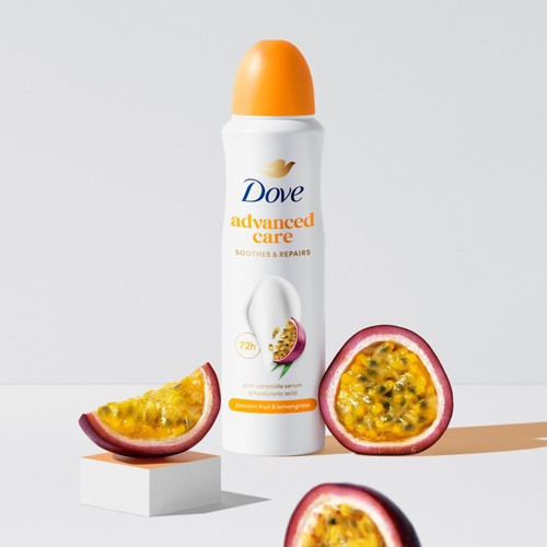 Dove Advanced Antiperspirant Deodorant Passion Fruit Aerosol
