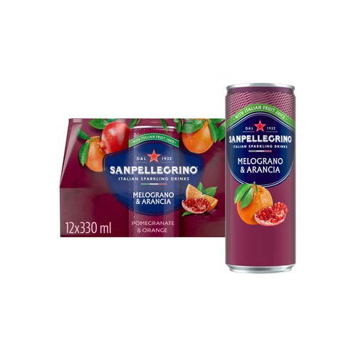 San Pellegrino Pomegranate & Orange