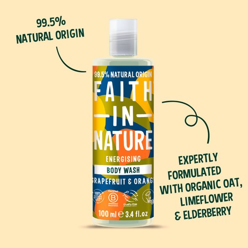 Faith In Nature Body Wash - Grapefruit & Orange