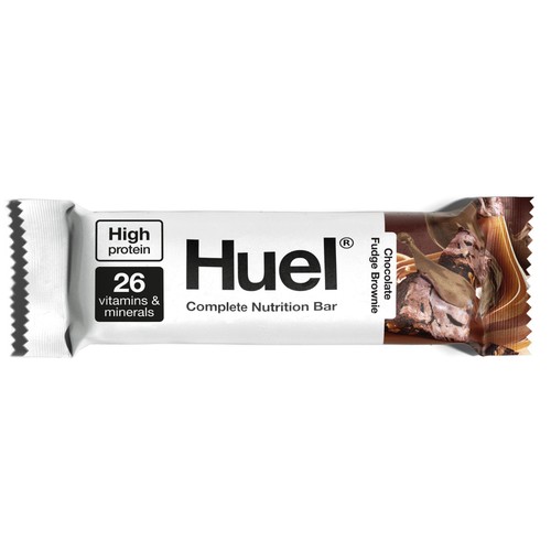 Huel Chocolate Fudge Brownie High Protein Complete Nutrition Bar
