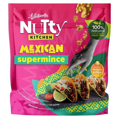 Whitworths Nutty Kitchen Plant Based Mexican Mince