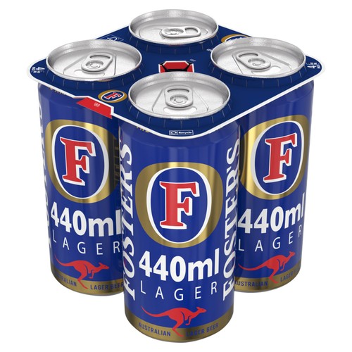 Foster's Lager Beer Cans Ocado