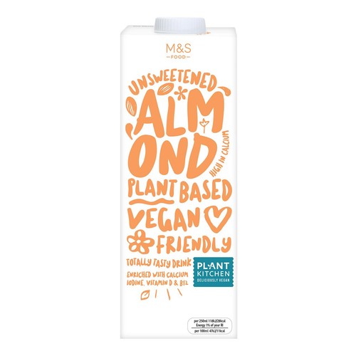M&S Plant Kitchen Unsweetened Almond Drink