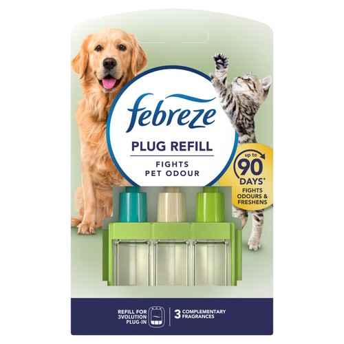 Febreze 3Volution Air Freshener Plug In Refill Pet Odour