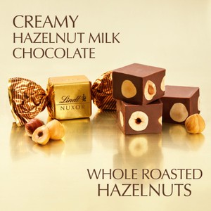 Lindt NUXOR Milk Gianduja Chocolate with Hazelnuts