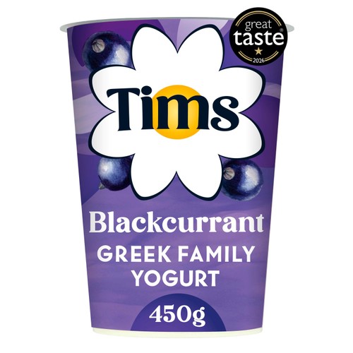 Tims Dairy Greek Style Blackcurrant Yoghurt