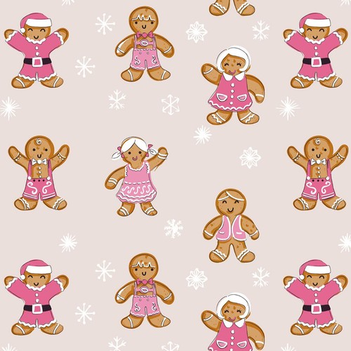 Gingerbread Christmas Rollwrap