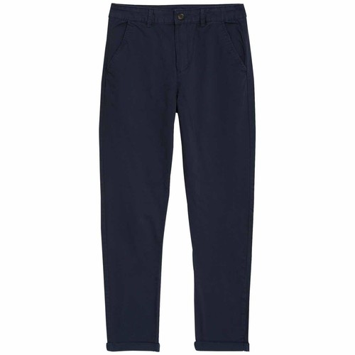 M&S Boys Collection, Cotton Rich Chinos, 10-11 Years, Navy